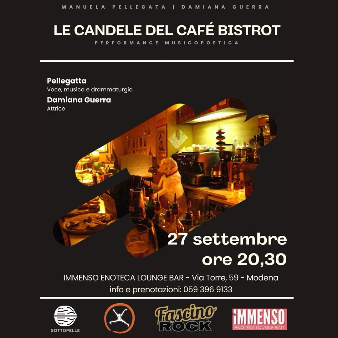 Performance musicopoetica con Pellegatta e Damiana Guerra