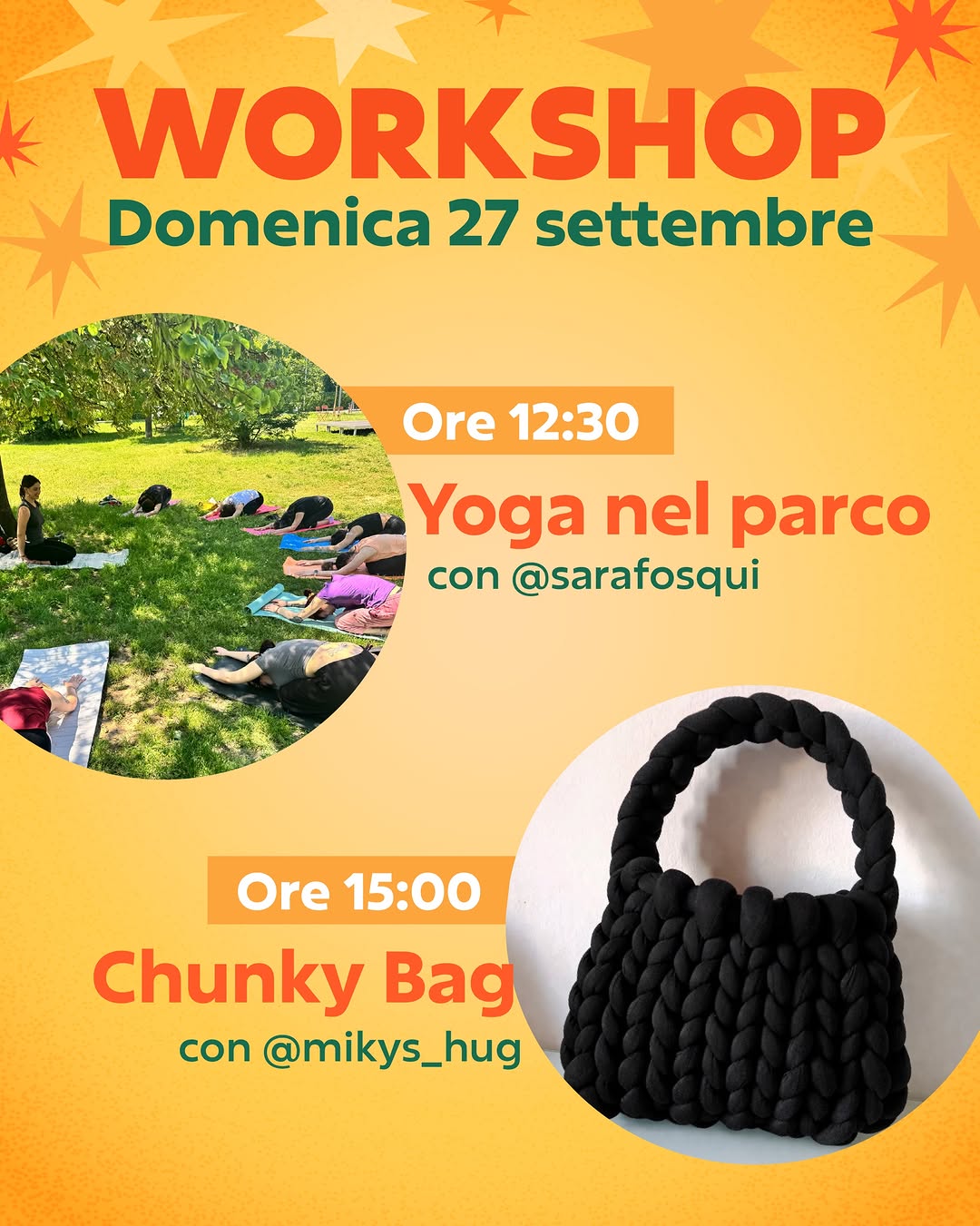 Yoga nel parco - Workshop domenica 27 settembre