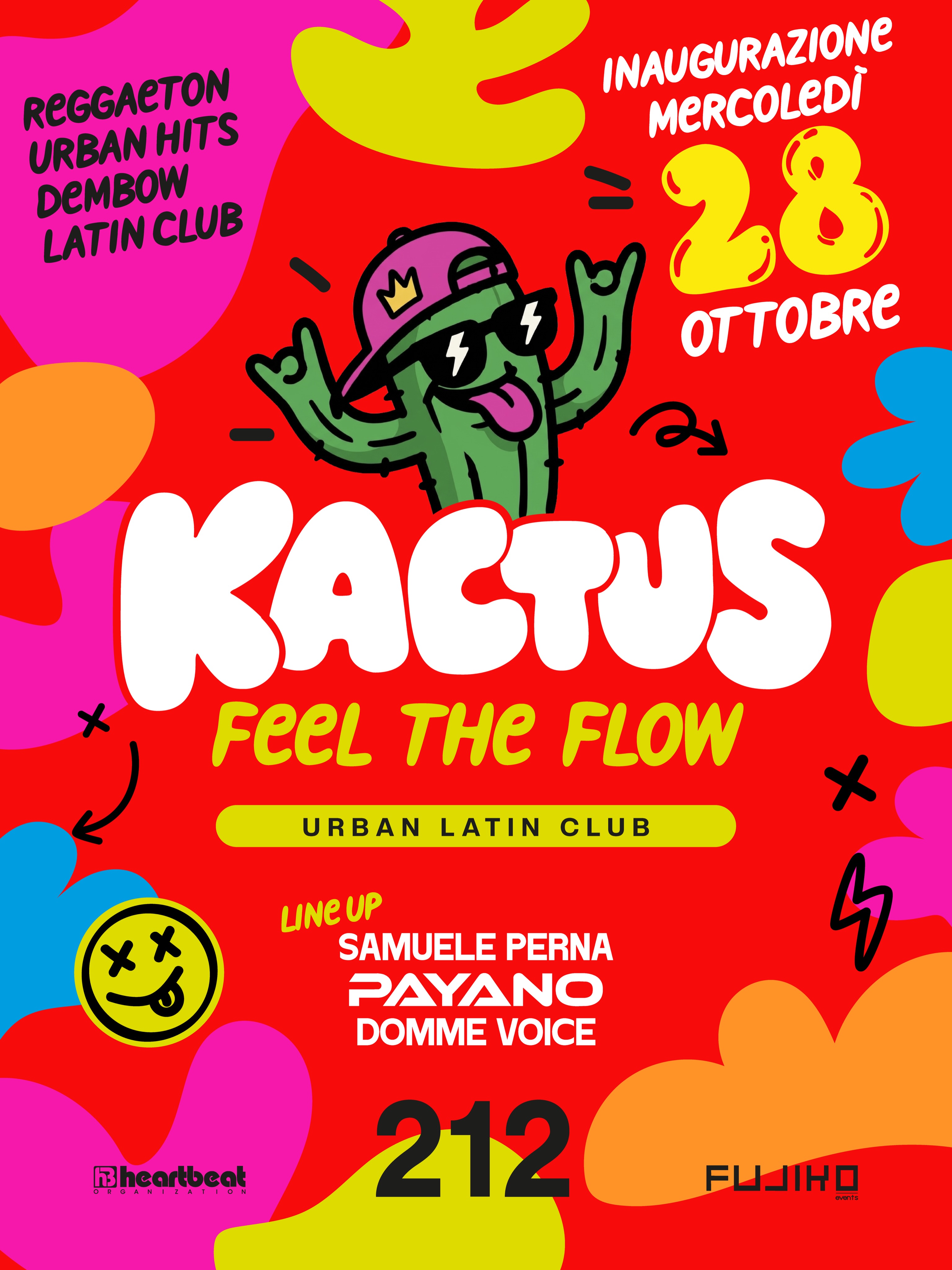 KACTUS – FEEL THE FLOW @ 212, Modena