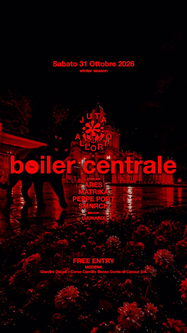 HALLOWEEN BOILER ORTO @ Giardini Ducali, Modena