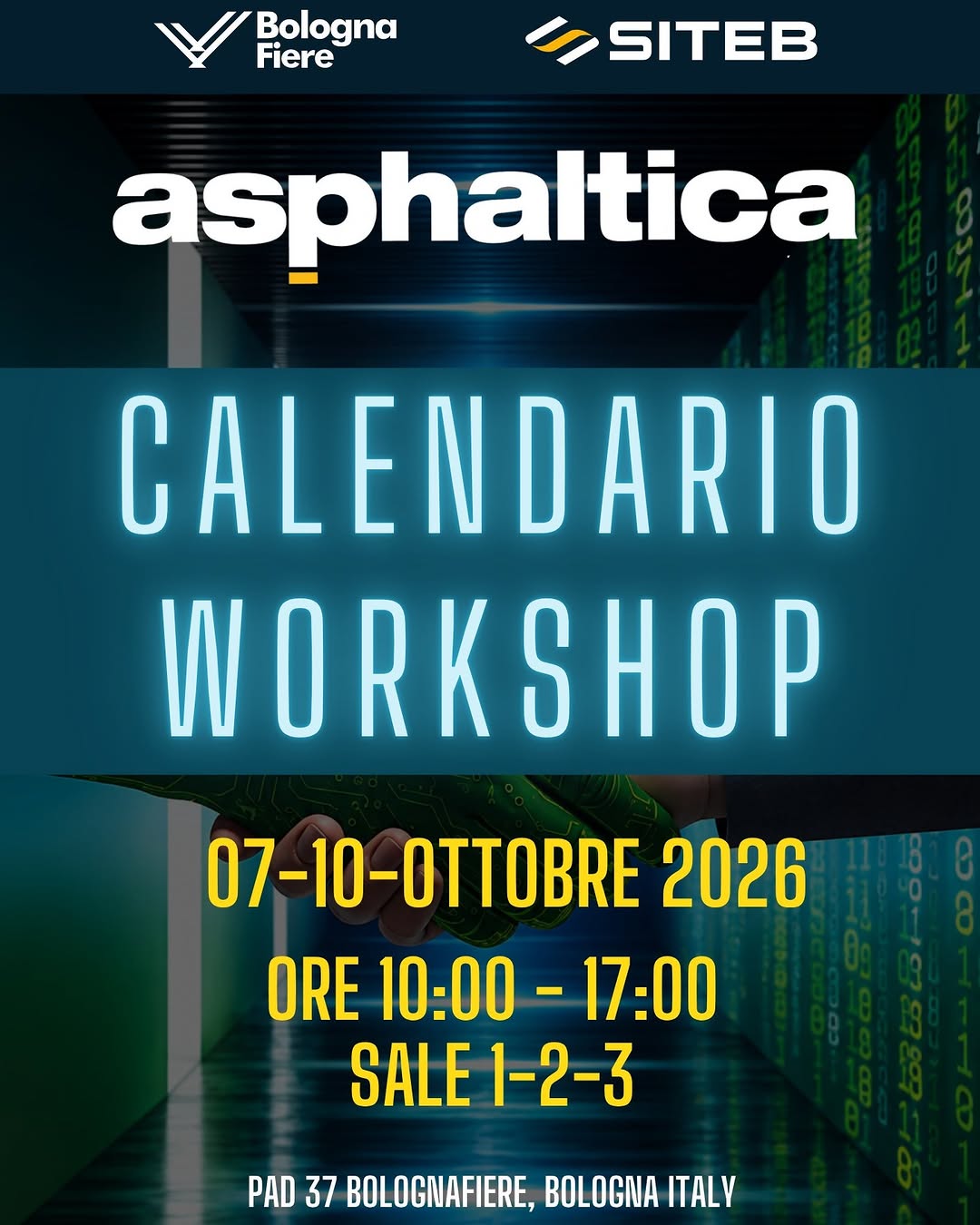Workshop Asphaltica 2026 - Tecnologie stradali
