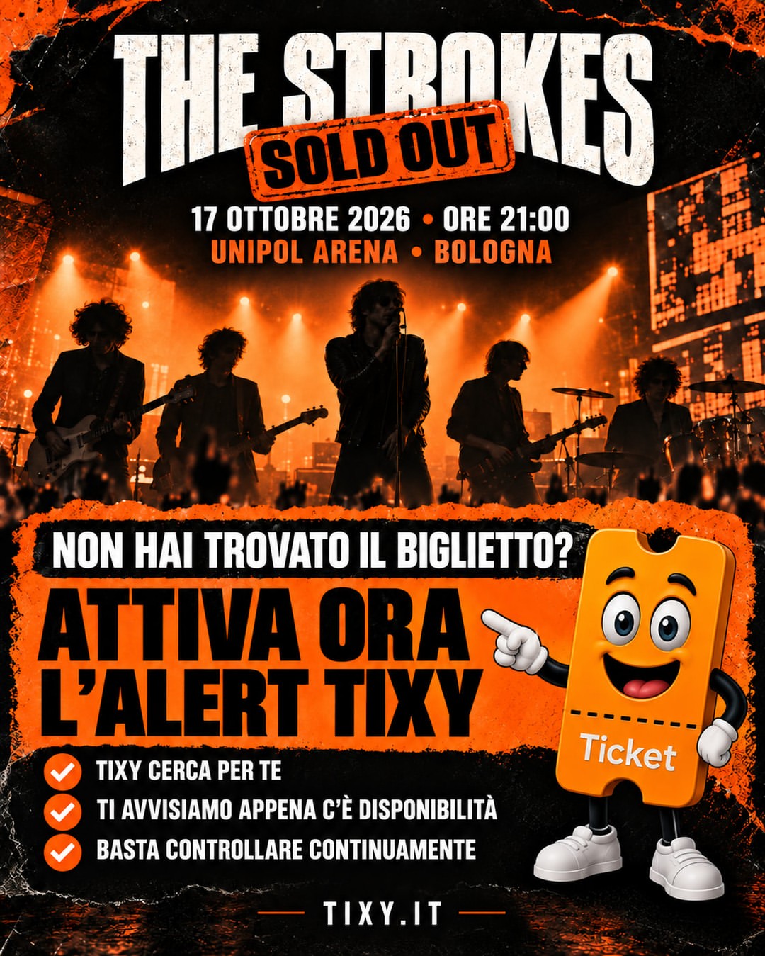 The Strokes in concerto a Bologna