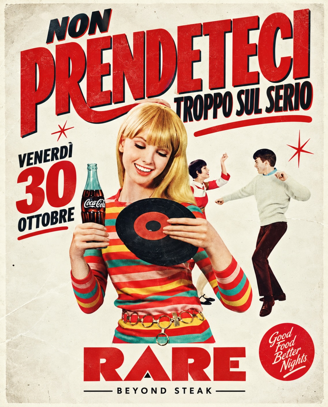Serata del venerdì da Rare Beyond Steak a Modena