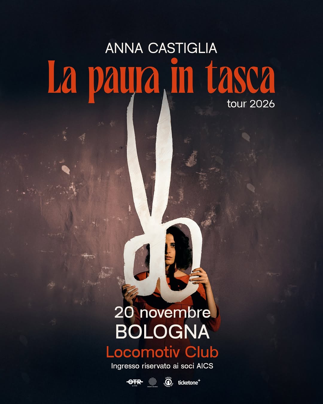 Anna Castiglia - La paura in tasca Tour 2026