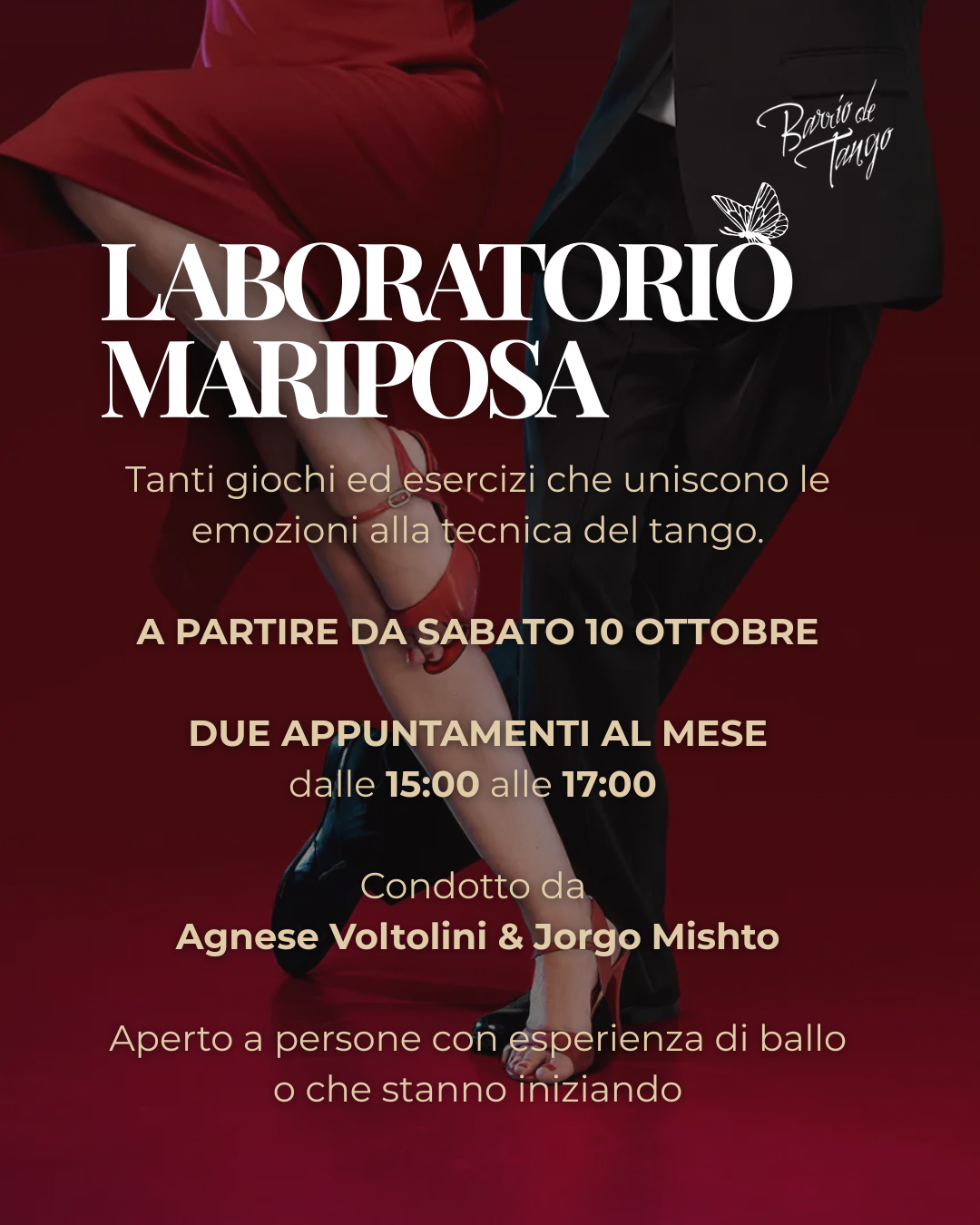 Laboratorio Mariposa - Tango Workshop