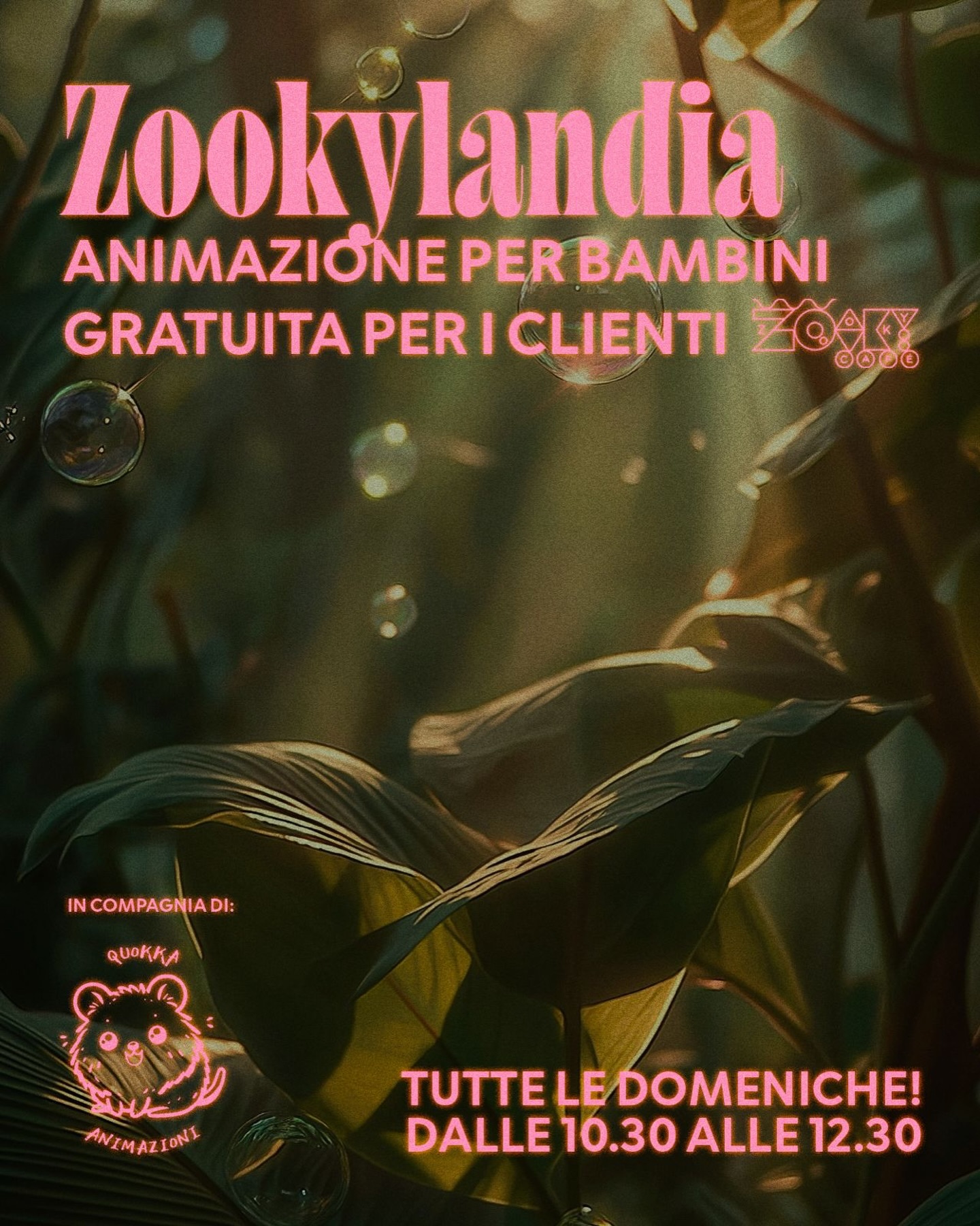 Colazione con animazione per bambini @ Zooky Cafe, Modena