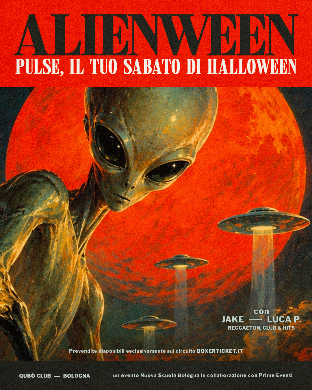 ALIENWEEN - PULSE al Qubò Club di Bologna