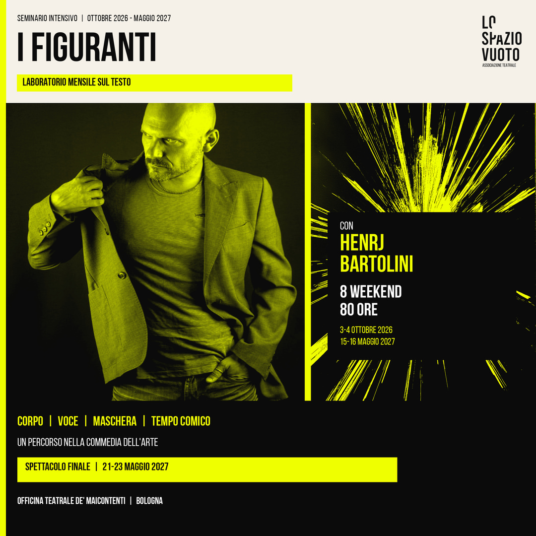 Seminario intensivo di teatro con Henrj Bartolini