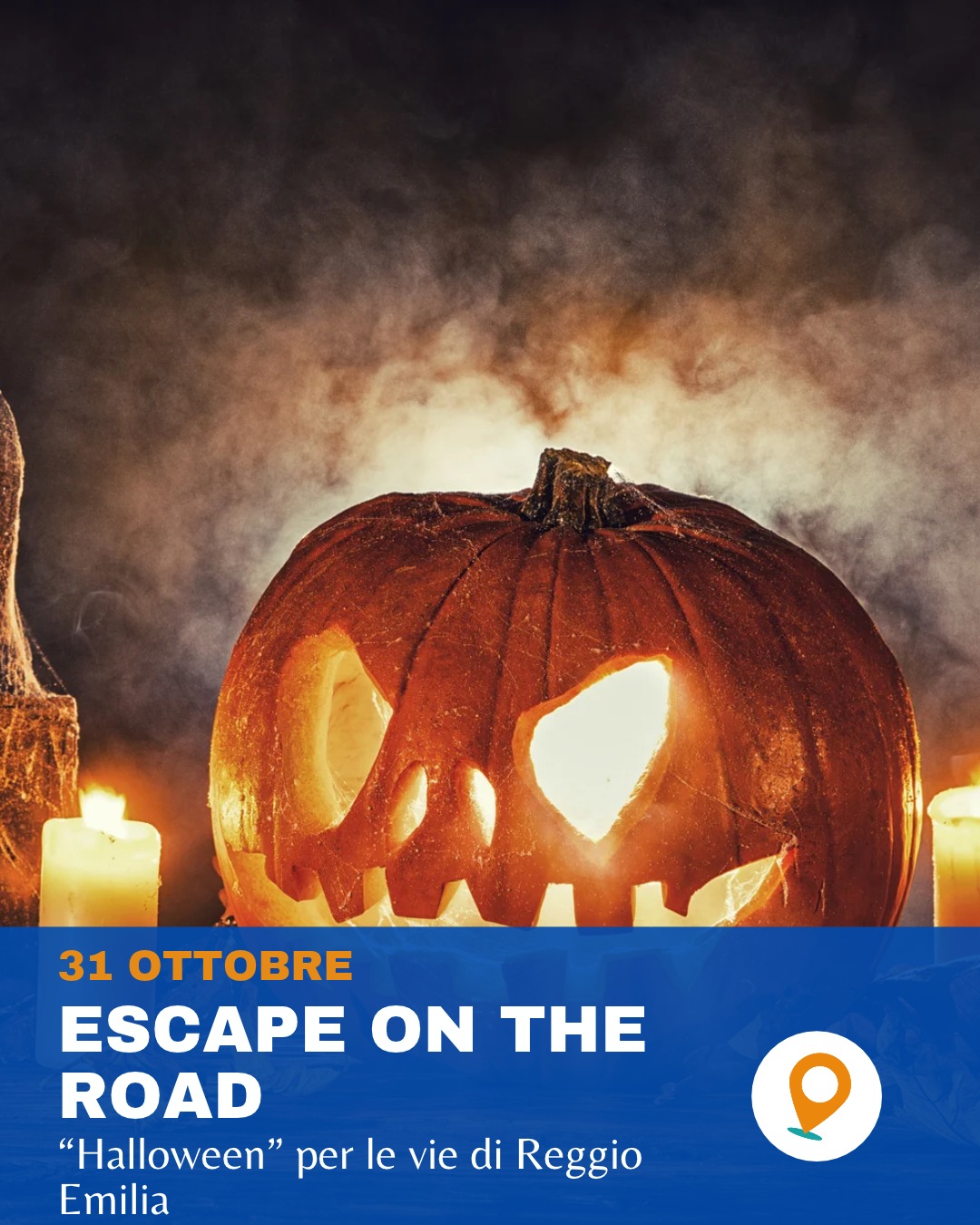Escape on the Road Halloween @ Piazza Camillo Prampolini, Reggio Emilia