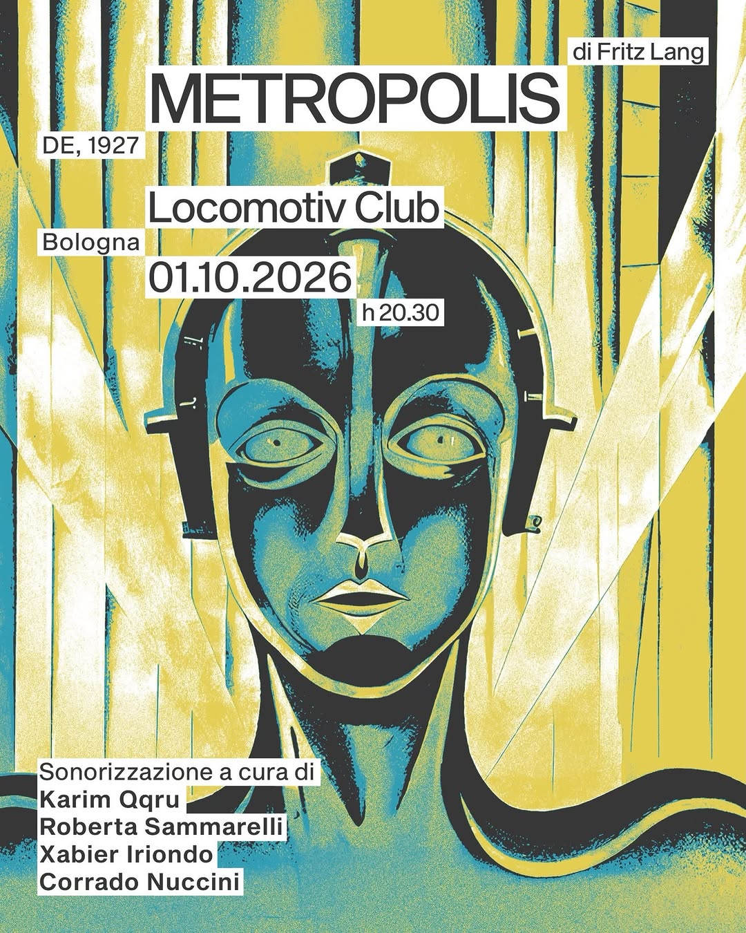 Metropolis di Fritz Lang - Sonorizzazione dal vivo