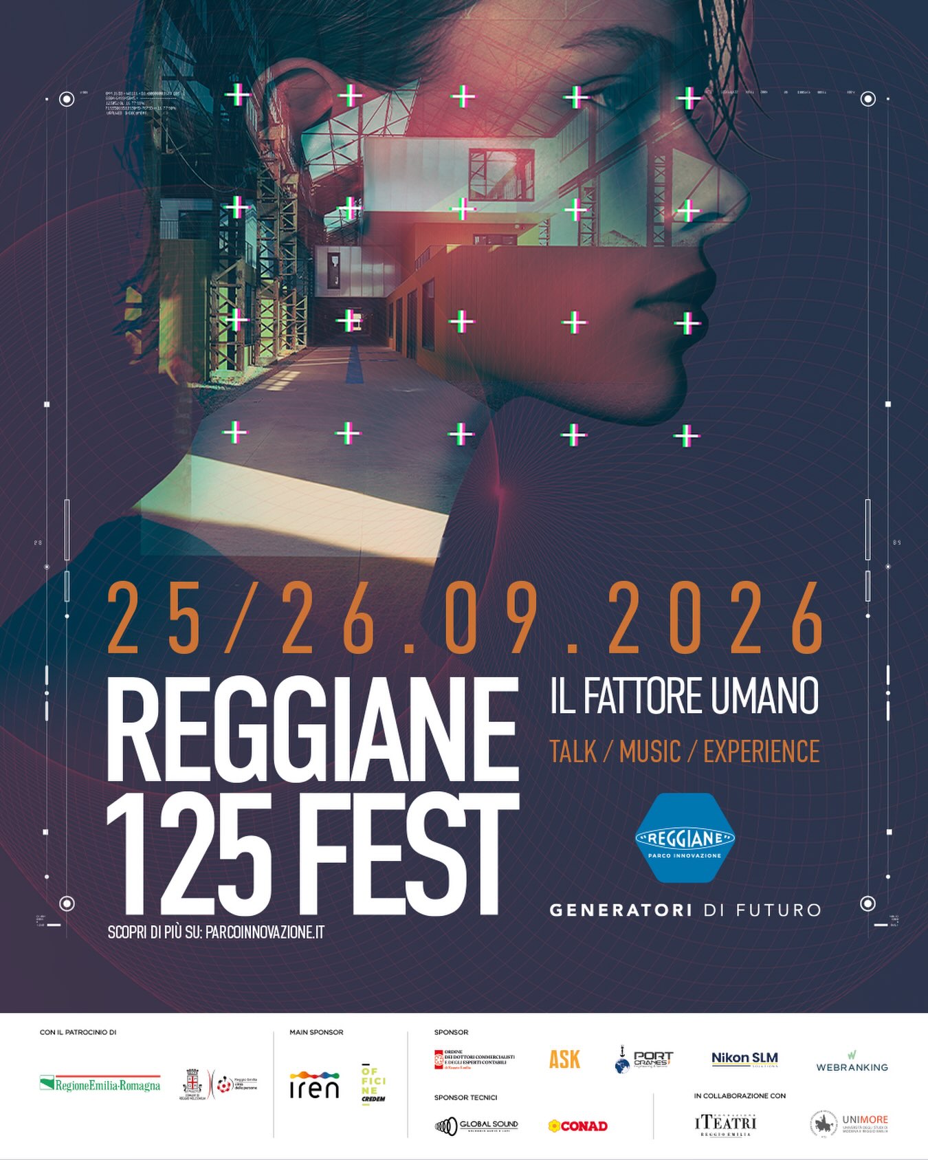 🏠Nel 1901 nascevano le Officine Meccaniche Reggiane. 125 anni dopo, quella storia continua a generare futuro. Il 25 e 26 settembre 2026, Reggiane Parco Innovazione ospiterà Reggiane 125 Fest – Il fat