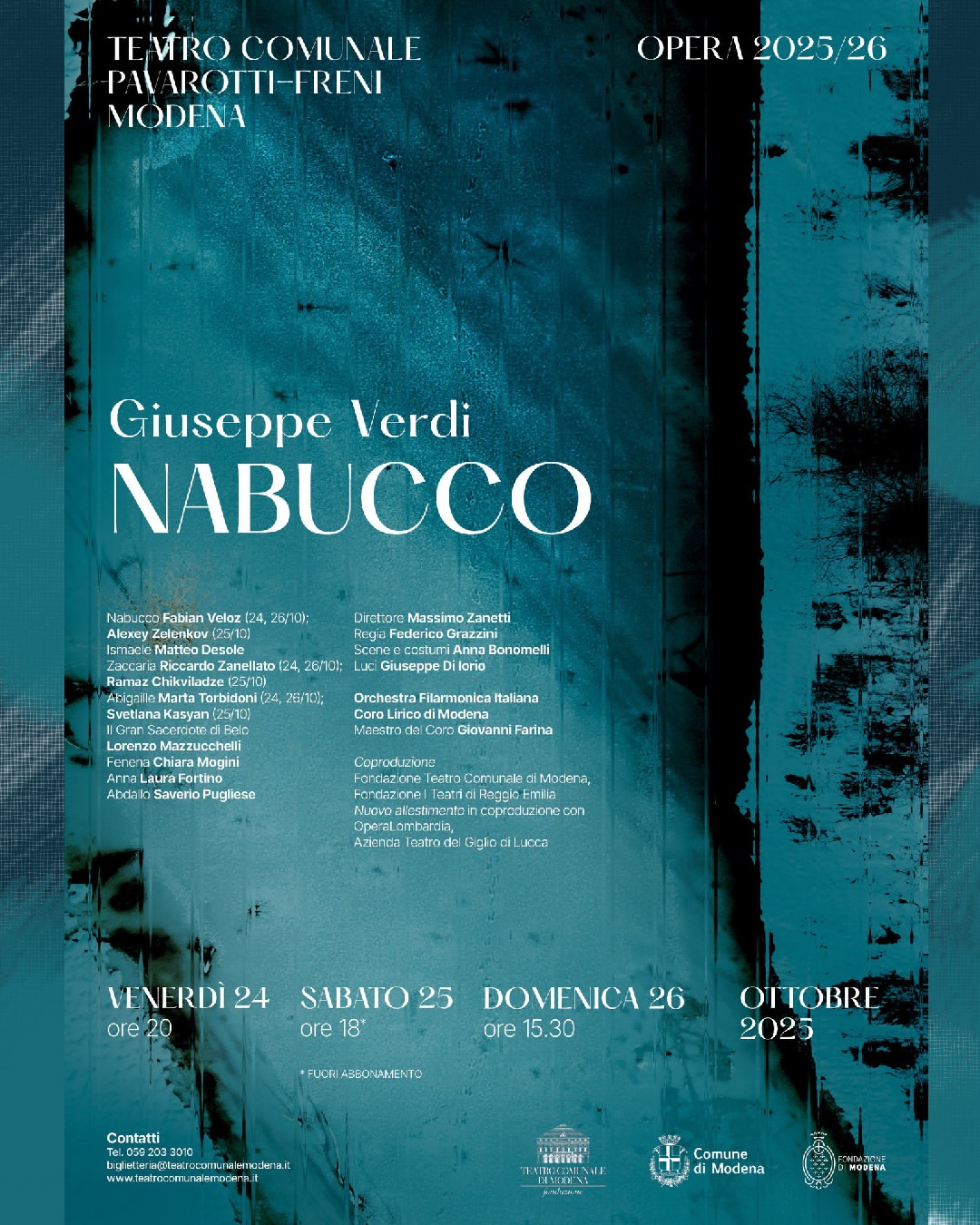 Nabucco al Teatro Pavarotti-Freni di Modena