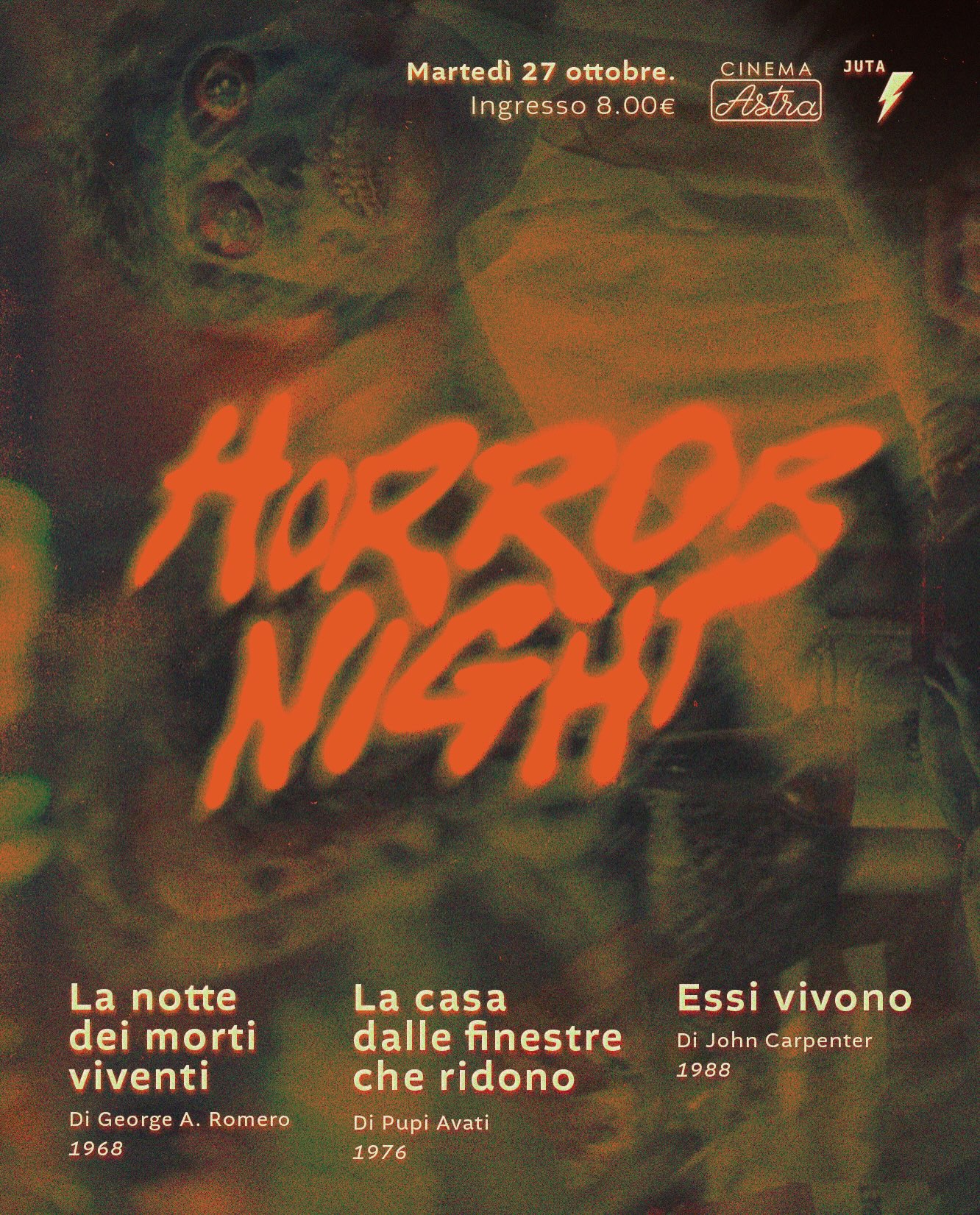 HORROR NIGHT all'Astra: tre cult dell'horror sul grande schermo