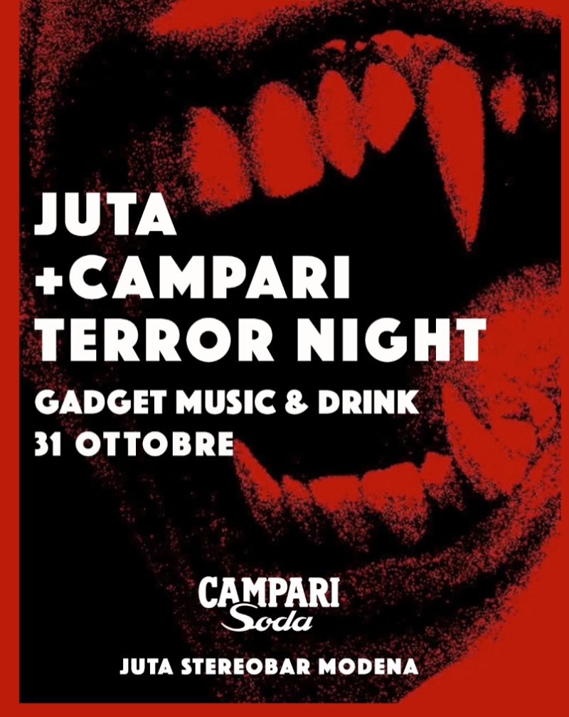 TERROR NIGHT @ Juta Stereobar, Pomposa
