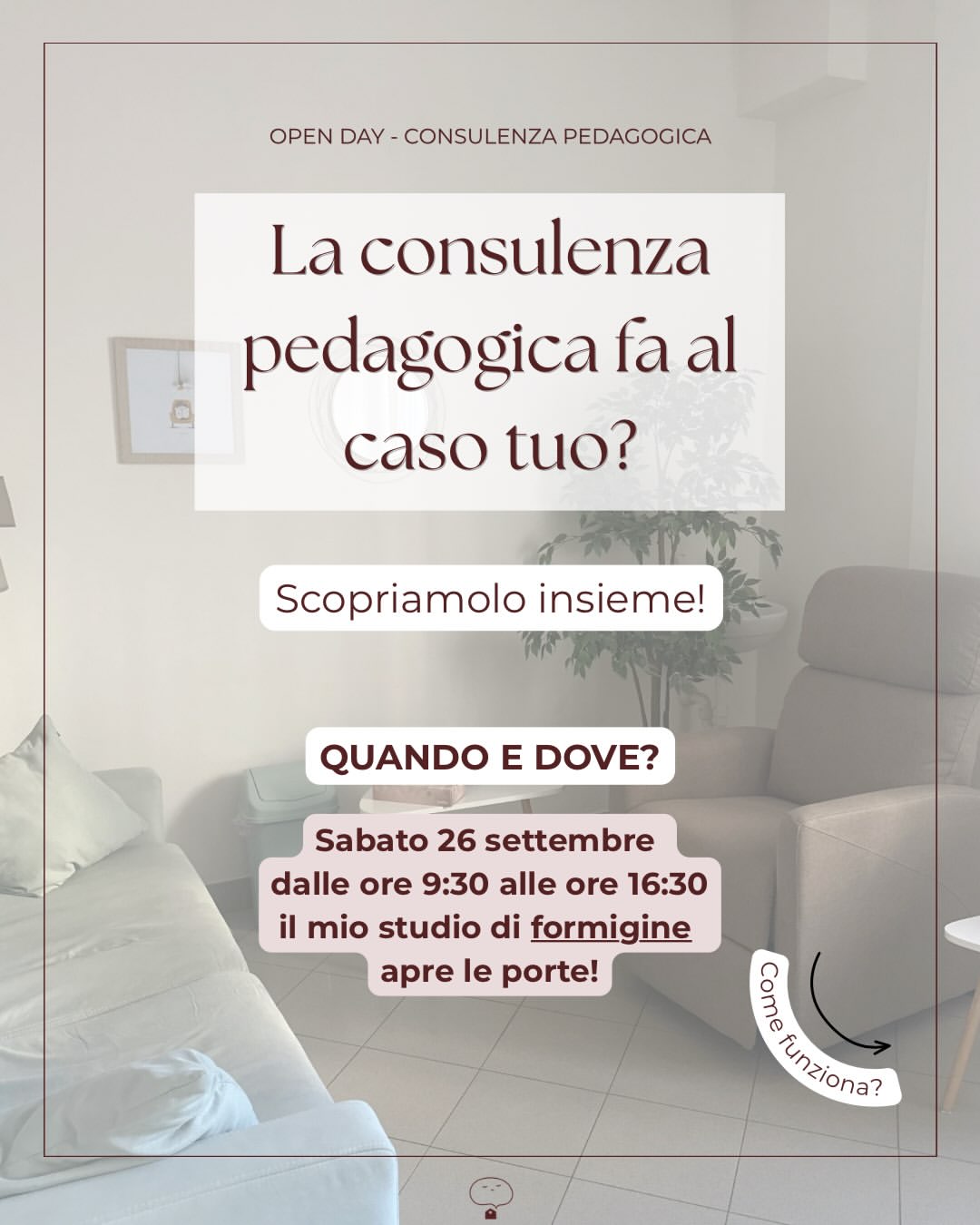 Open Day di Consulenza Pedagogica a Formigine
