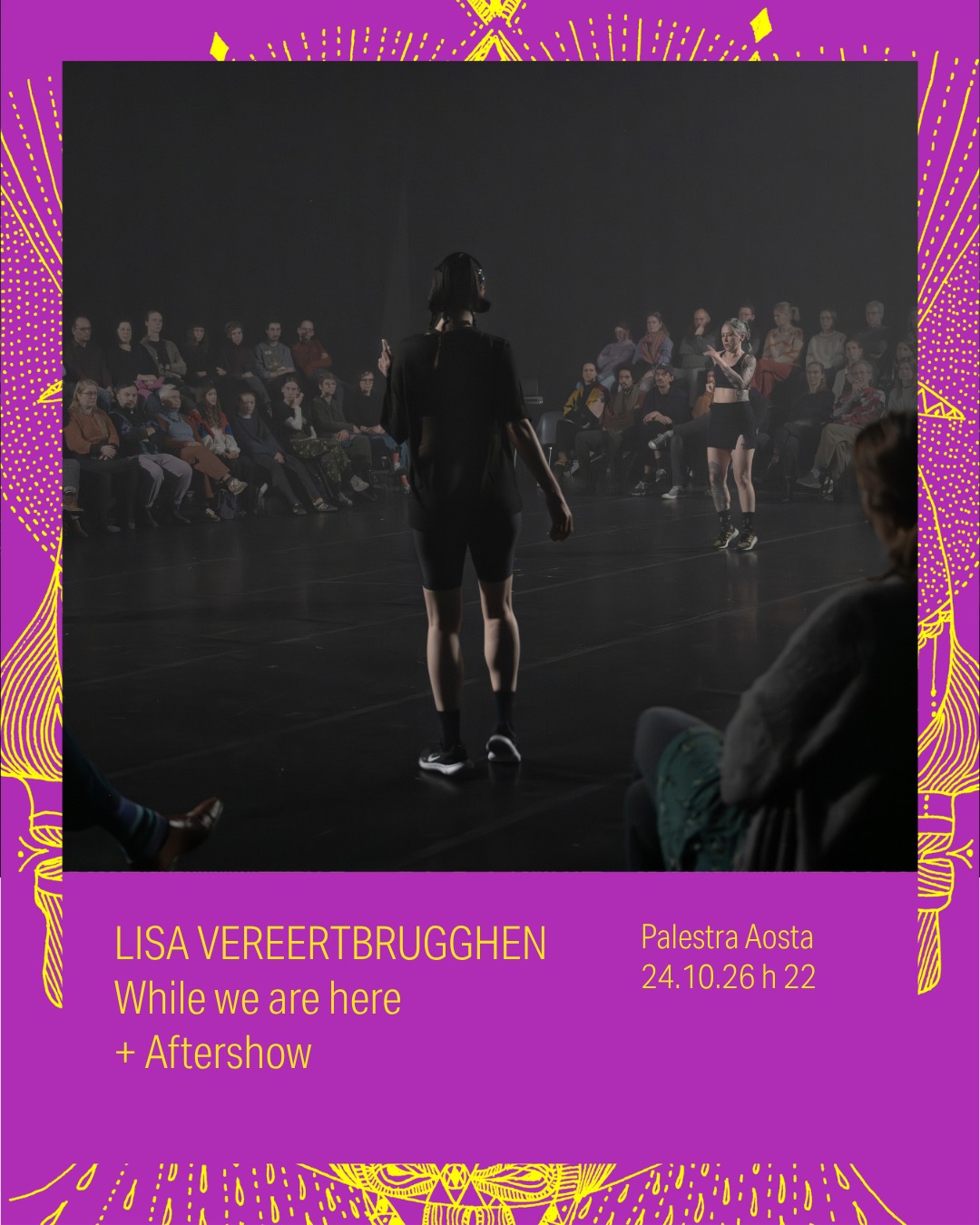 Lisa Vereertbrugghen e Festival Aperto: rave e danze folk alla Palestra S.M. Aosta