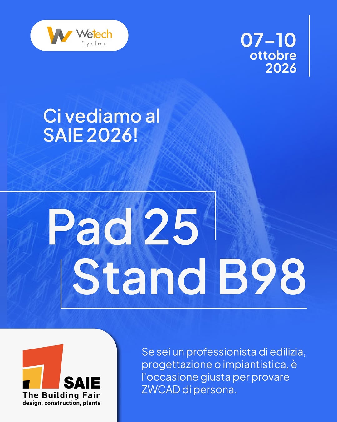 Wetech System al SAIE 2026