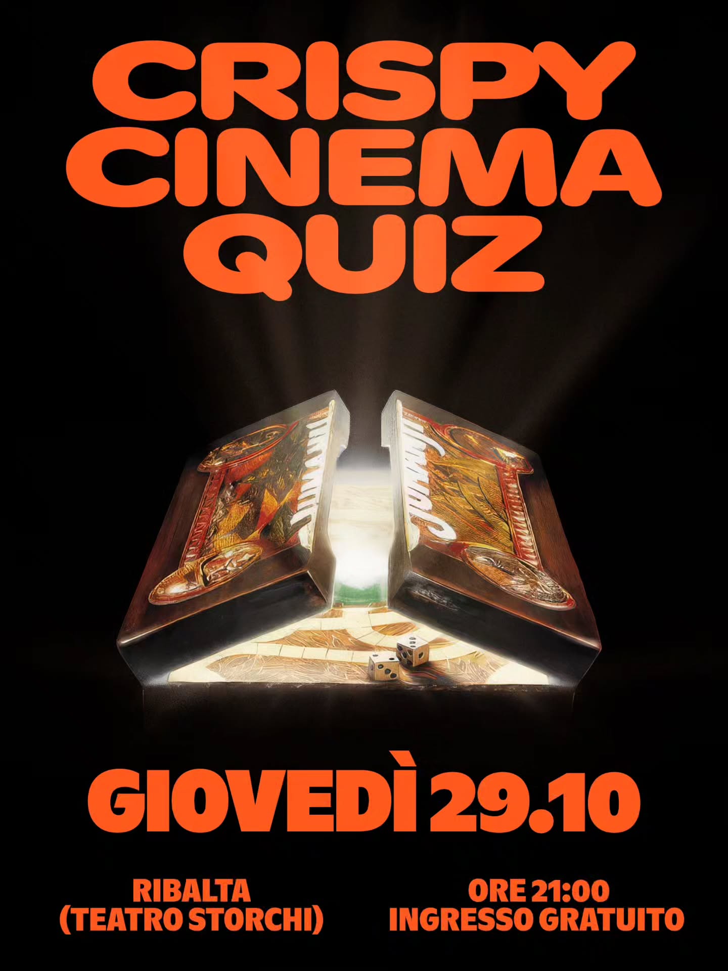 Crispy Cinema Quiz @ Ribalta, Modena