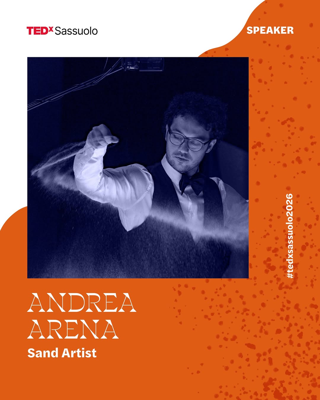 Andrea Arena Sand Artist - TEDxSassuolo