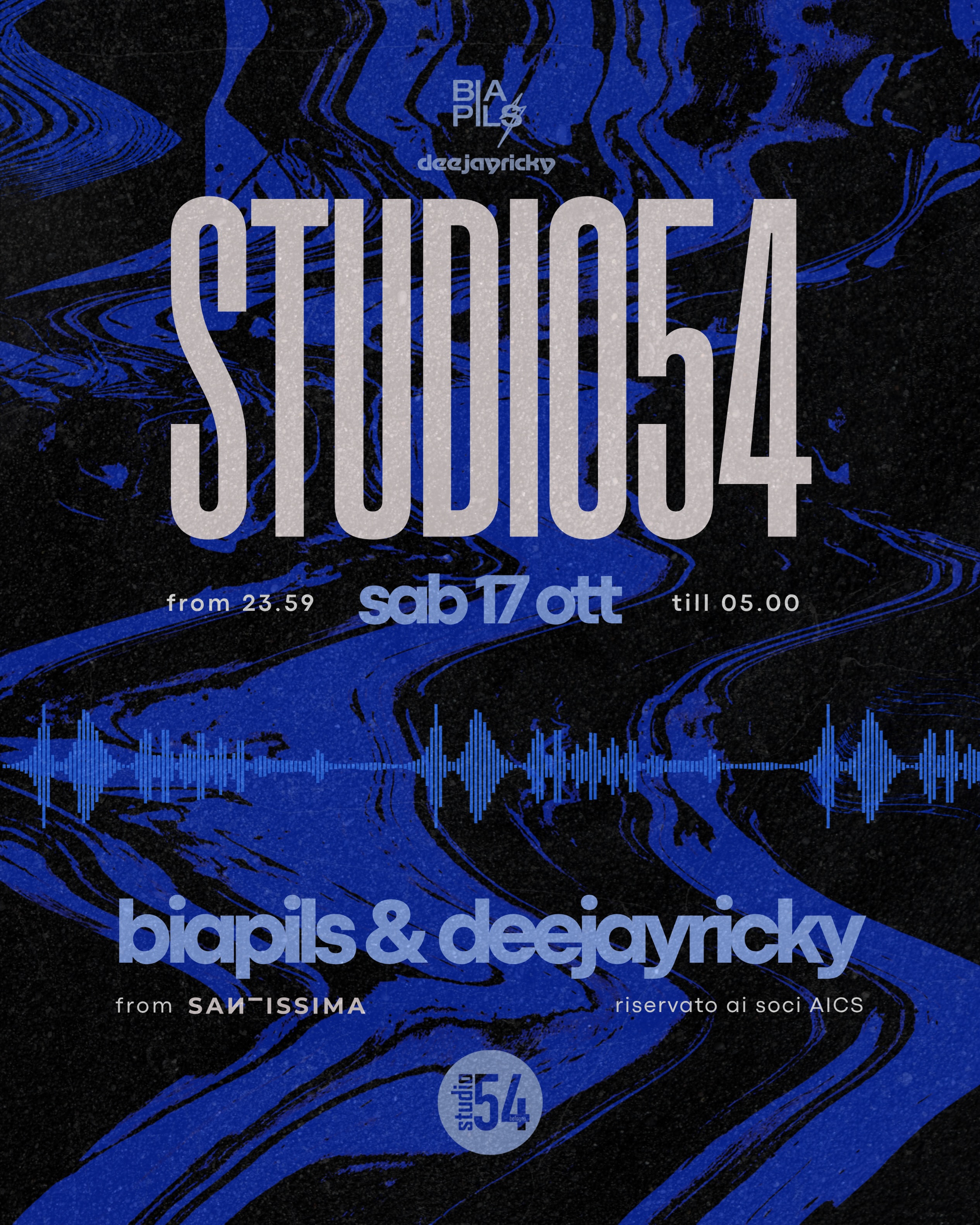 BIAPILS & DeejayRickyyy al Studio 54 Club